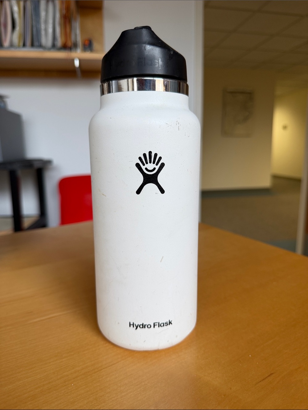 Hydro Flask White Bottle 32 oz